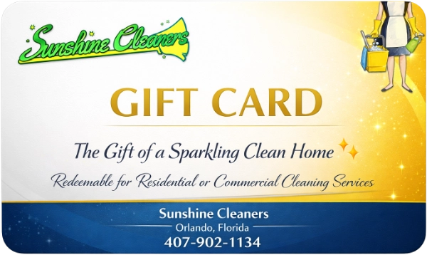 FL Sunshine Cleaning gift card